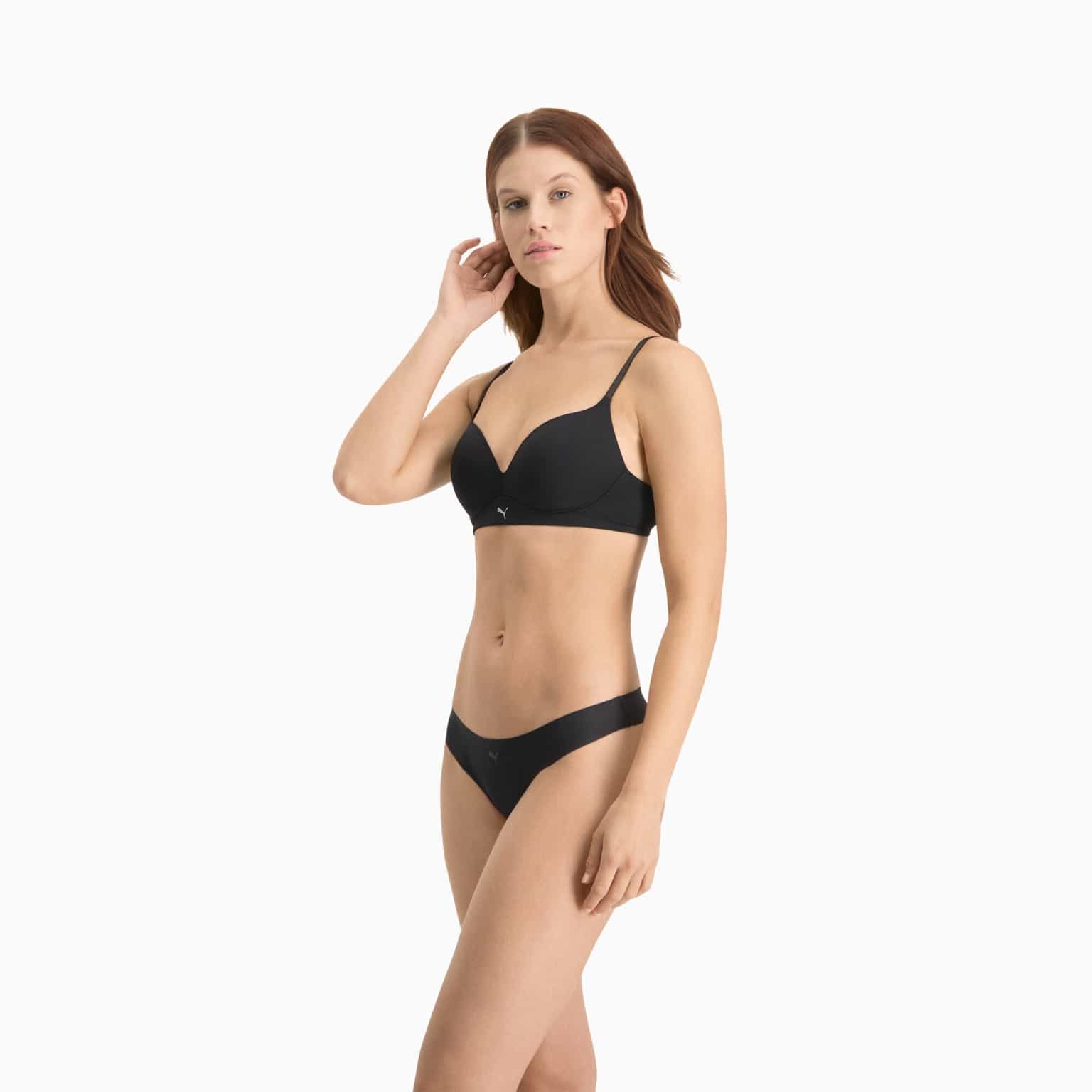 Lenjerie De Corp Puma Women Seamless String 2P Pack 3