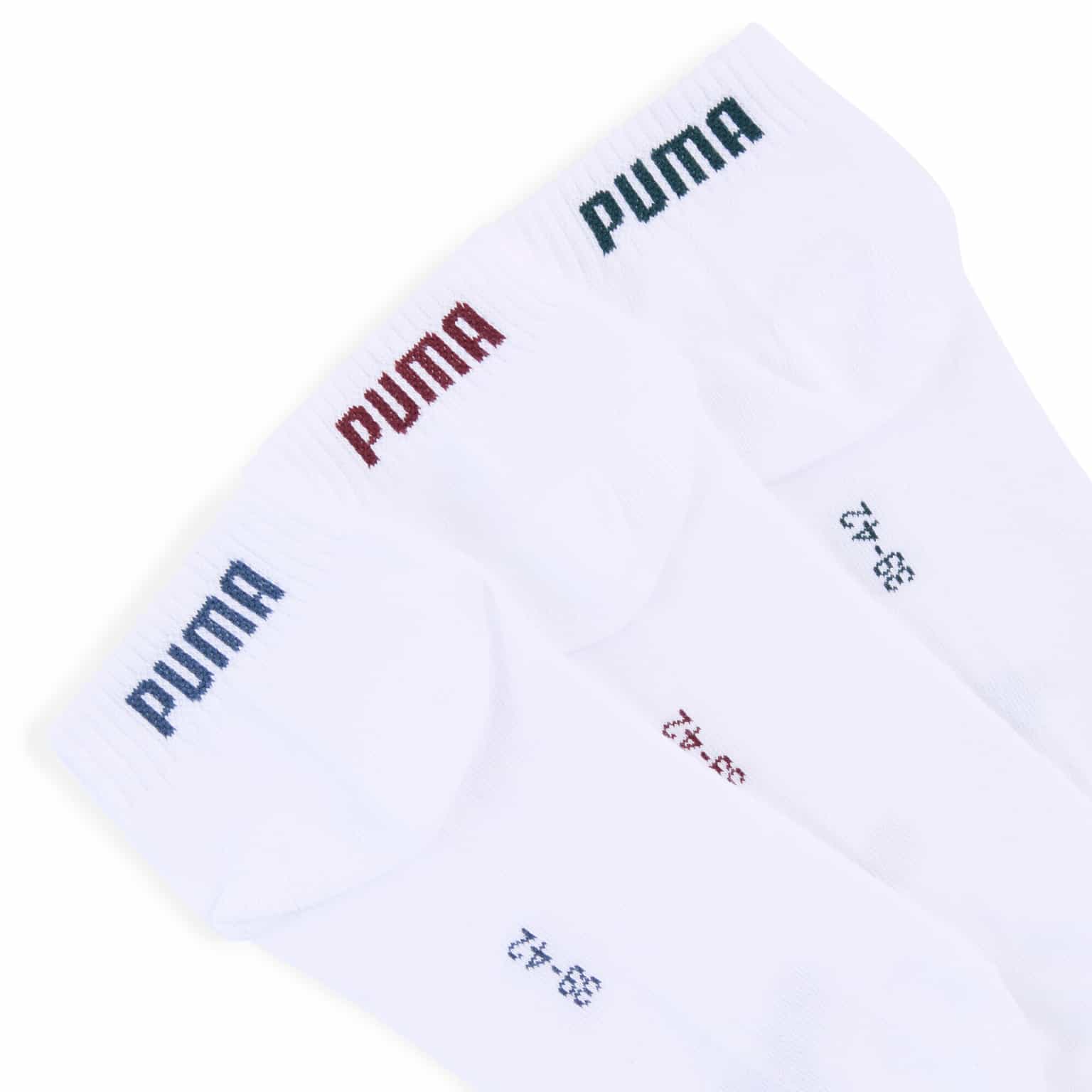 Носки Puma Unisex Quarter Plain 3P 2