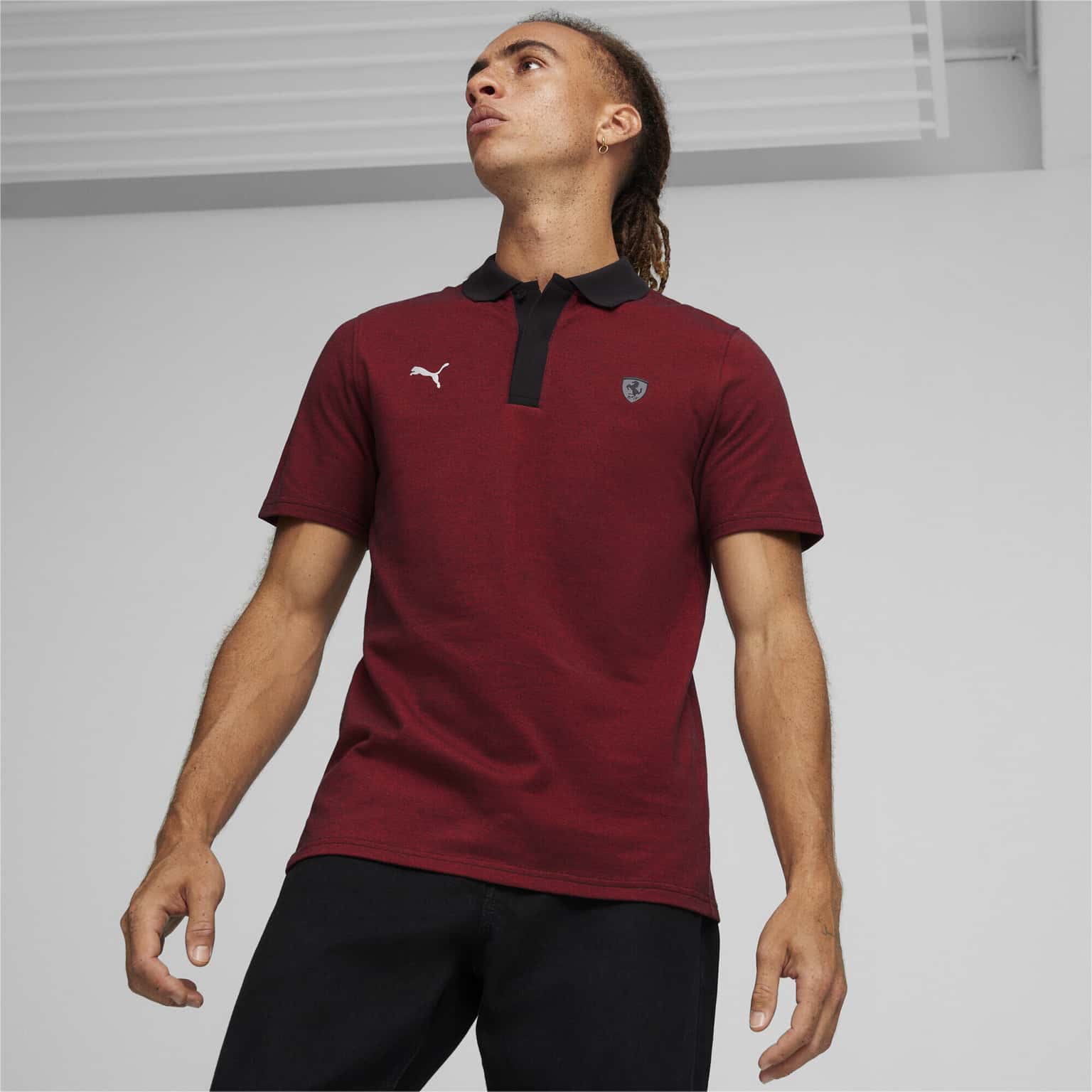 Поло Puma Ferrari Style 2 Tone