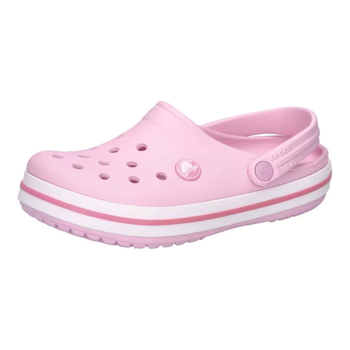 Saboți Crocs Crocband Clog K Ballerina pink