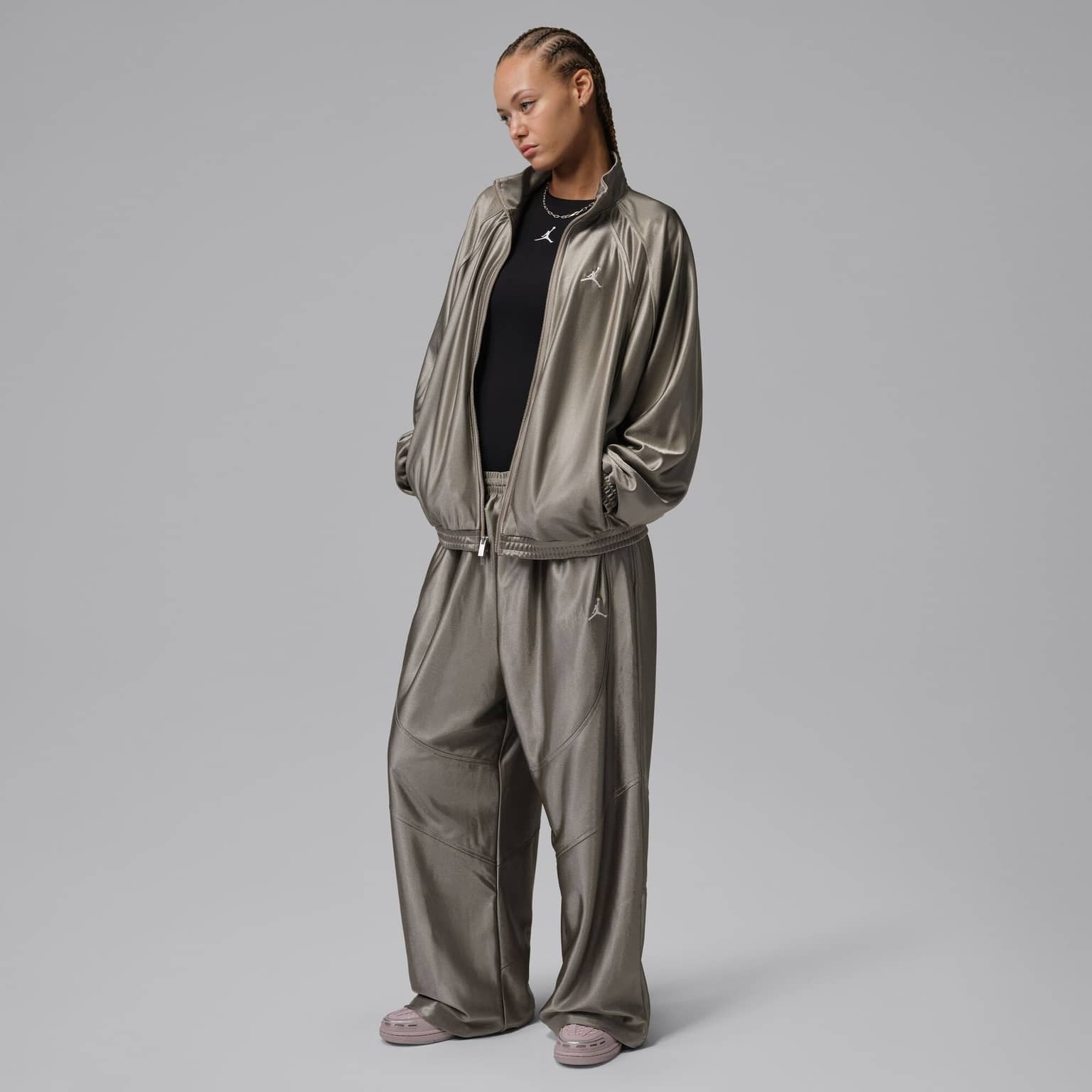 Jordan Brooklyn DuraSheen Track Jacket 3