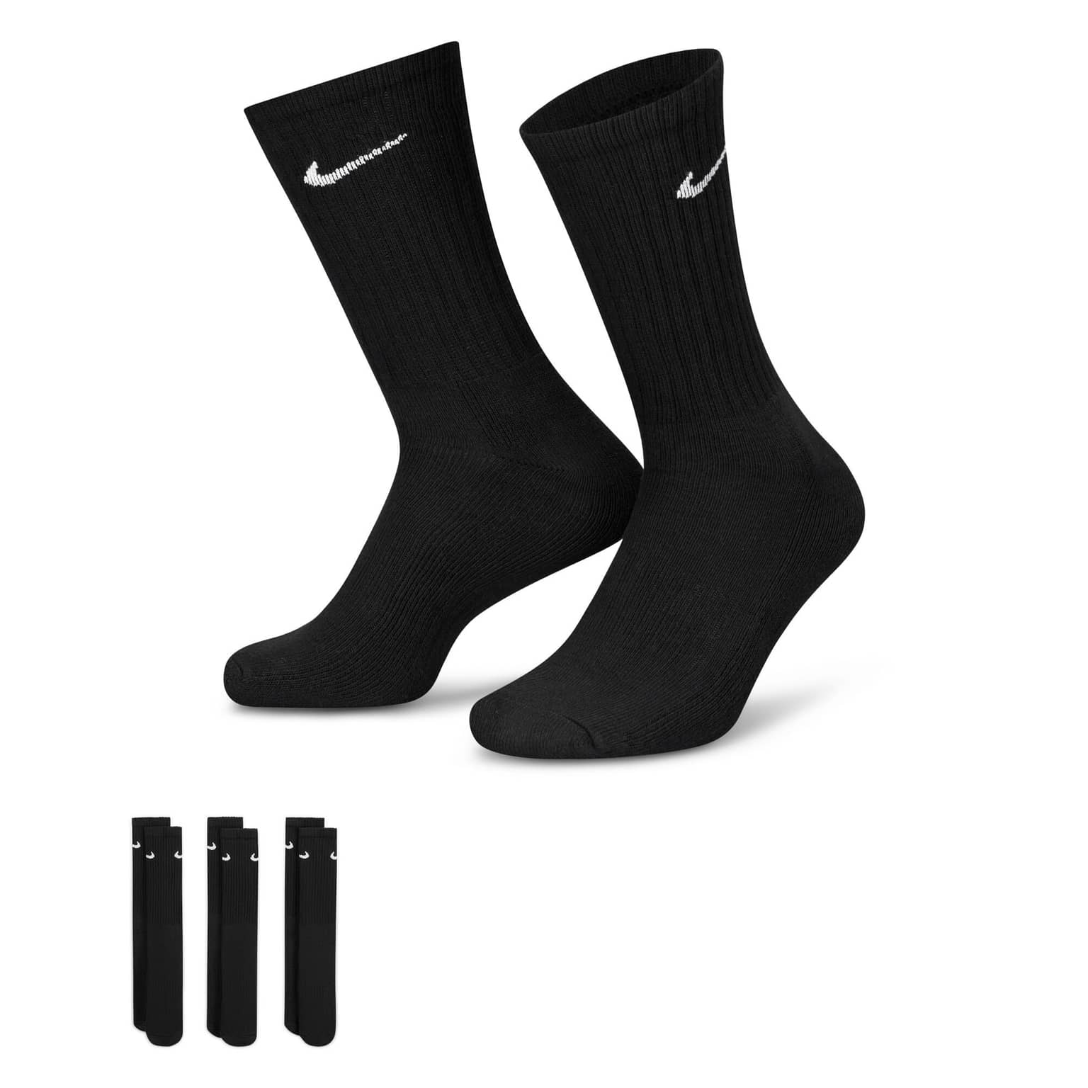 Nike Cushioned Training Crew Socks (3 Pairs)