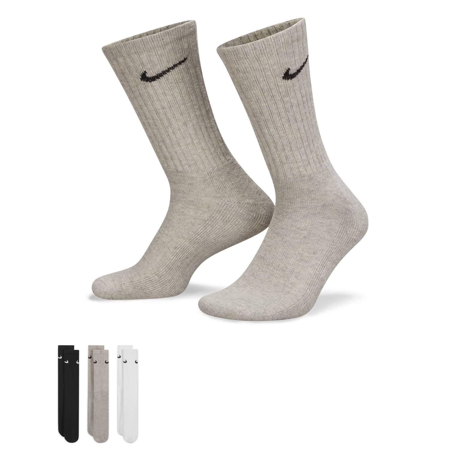 Nike Cushioned Training Crew Socks (3 Pairs)