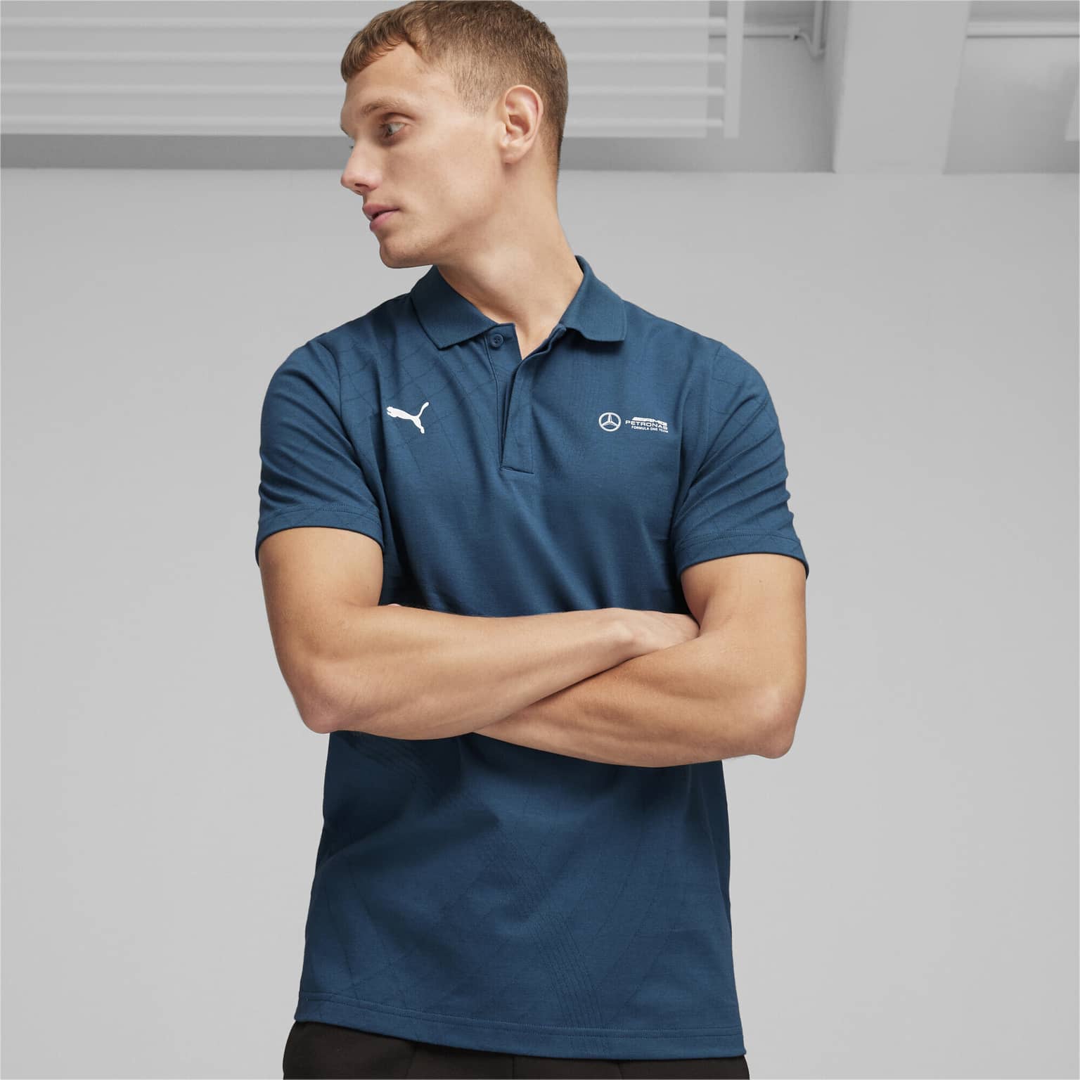 Puma Mercedes-AMG Petronas Motorsport Jacquard Polo