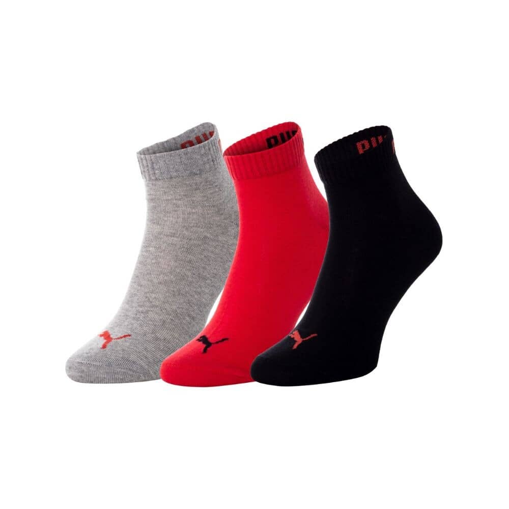 Puma Unisex Quarter Plain 3P