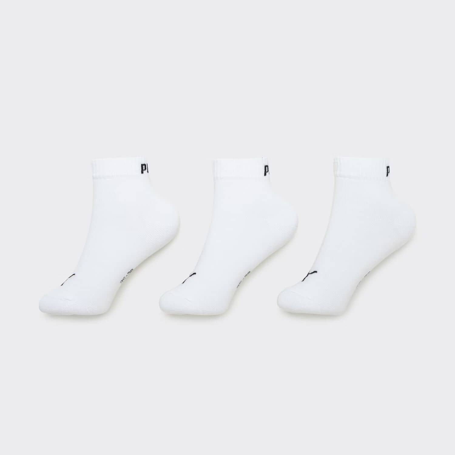 Puma Unisex Quarter Plain 3P