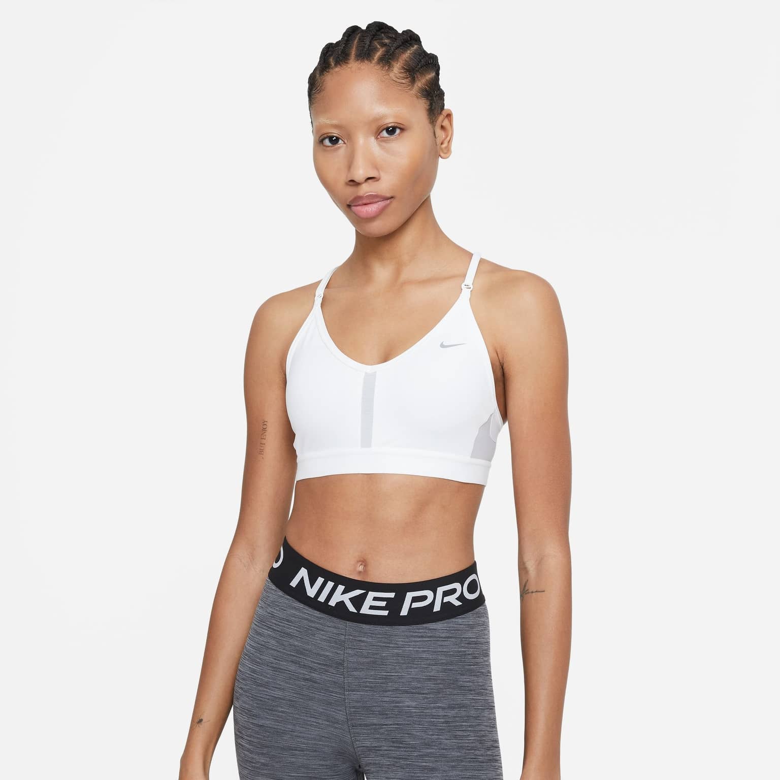 Nike Indy Light-Support Padded V-Neck Sports
