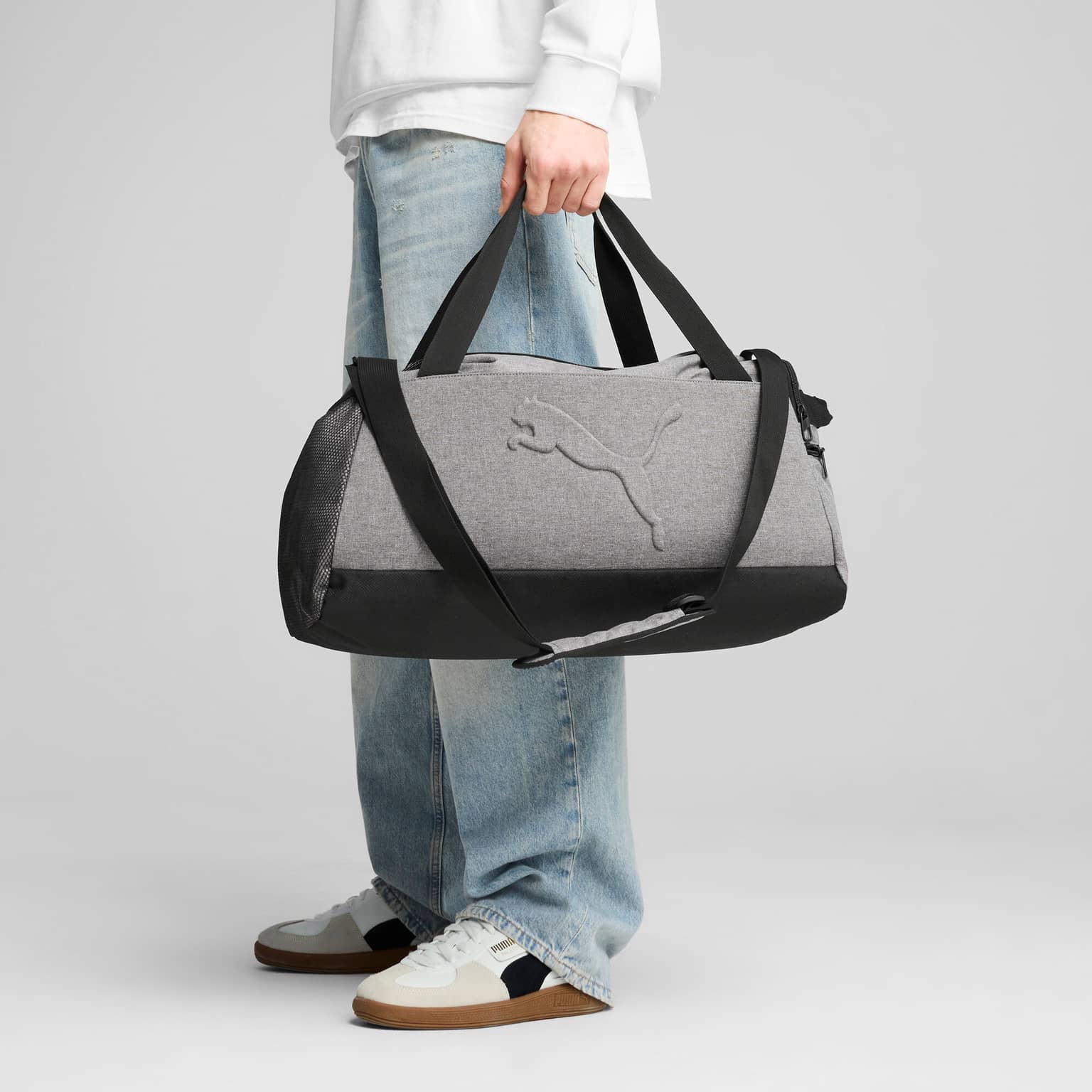 Geantă Puma Buzz Heather Small