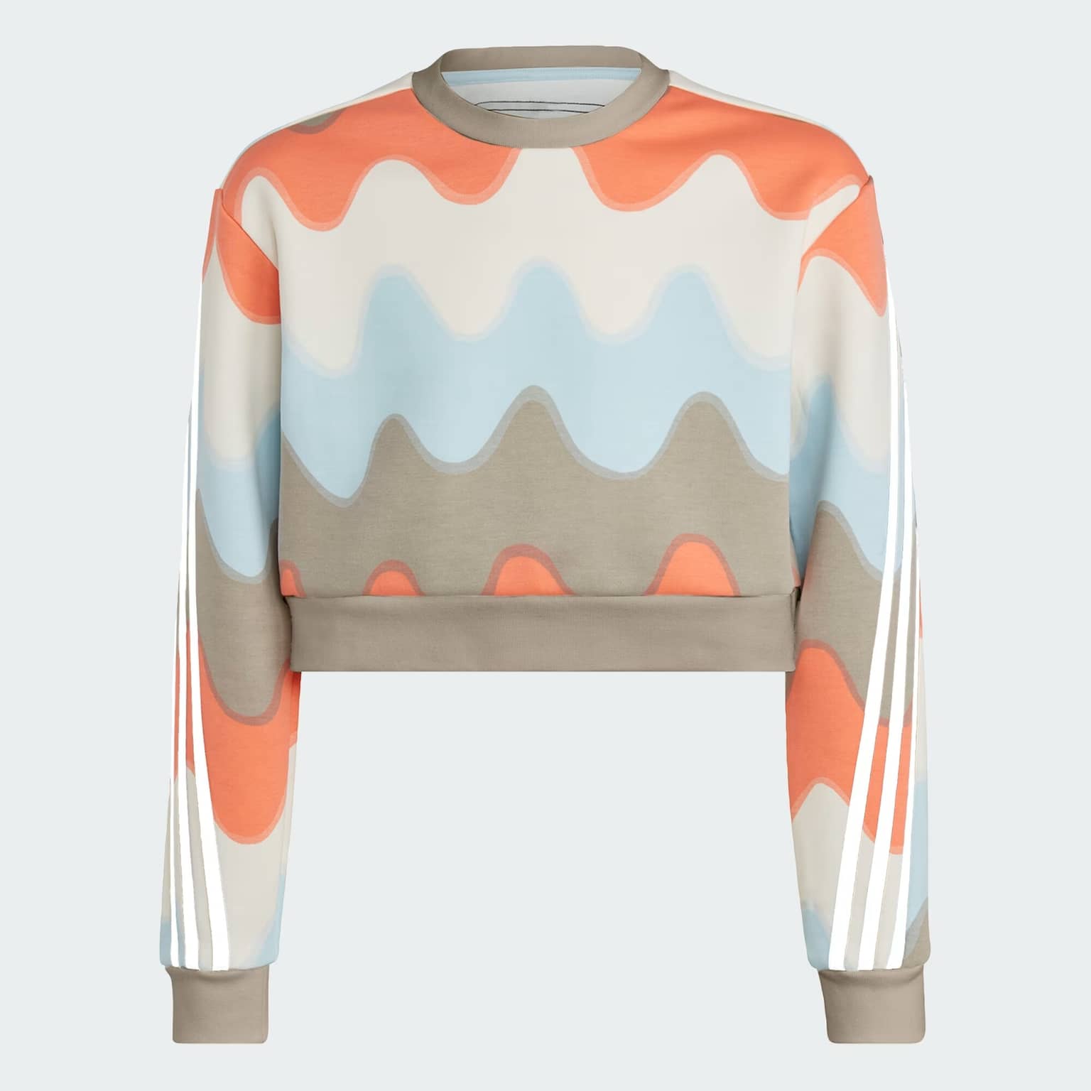 Adidas Marimekko Allover Print Cotton Sweatshirt