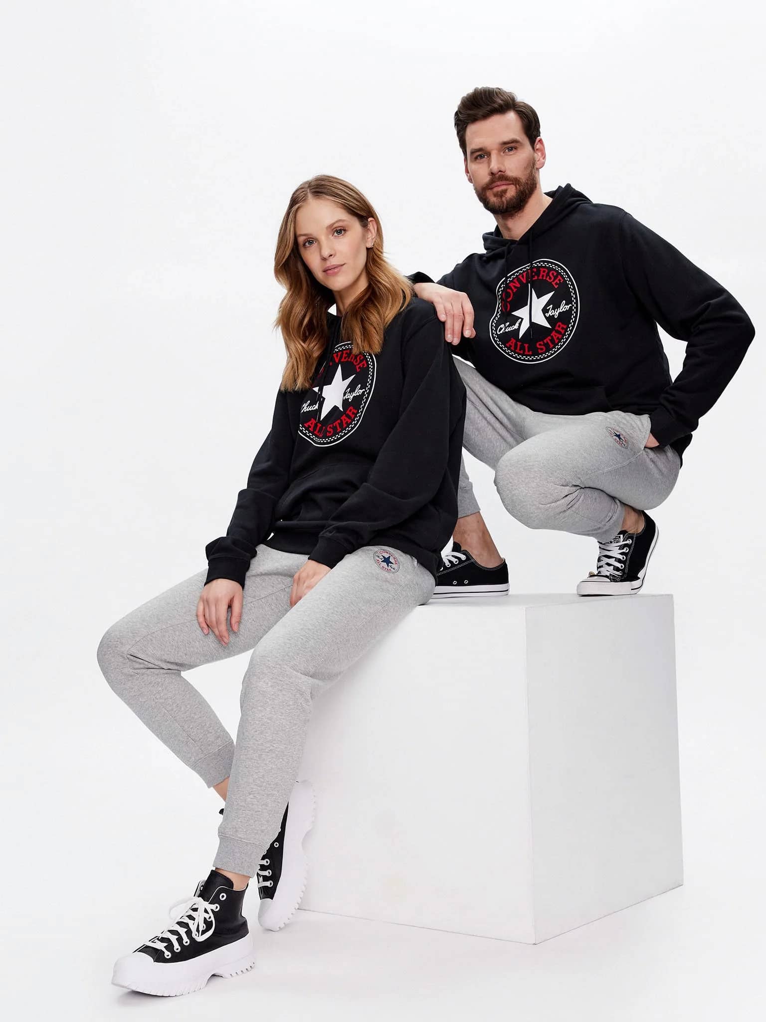 Converse Go-To All Star Patch Standard-Fit Pullover Hoodie