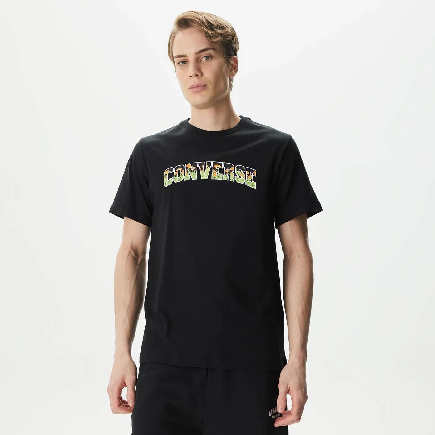 Converse Floral Infill Tee