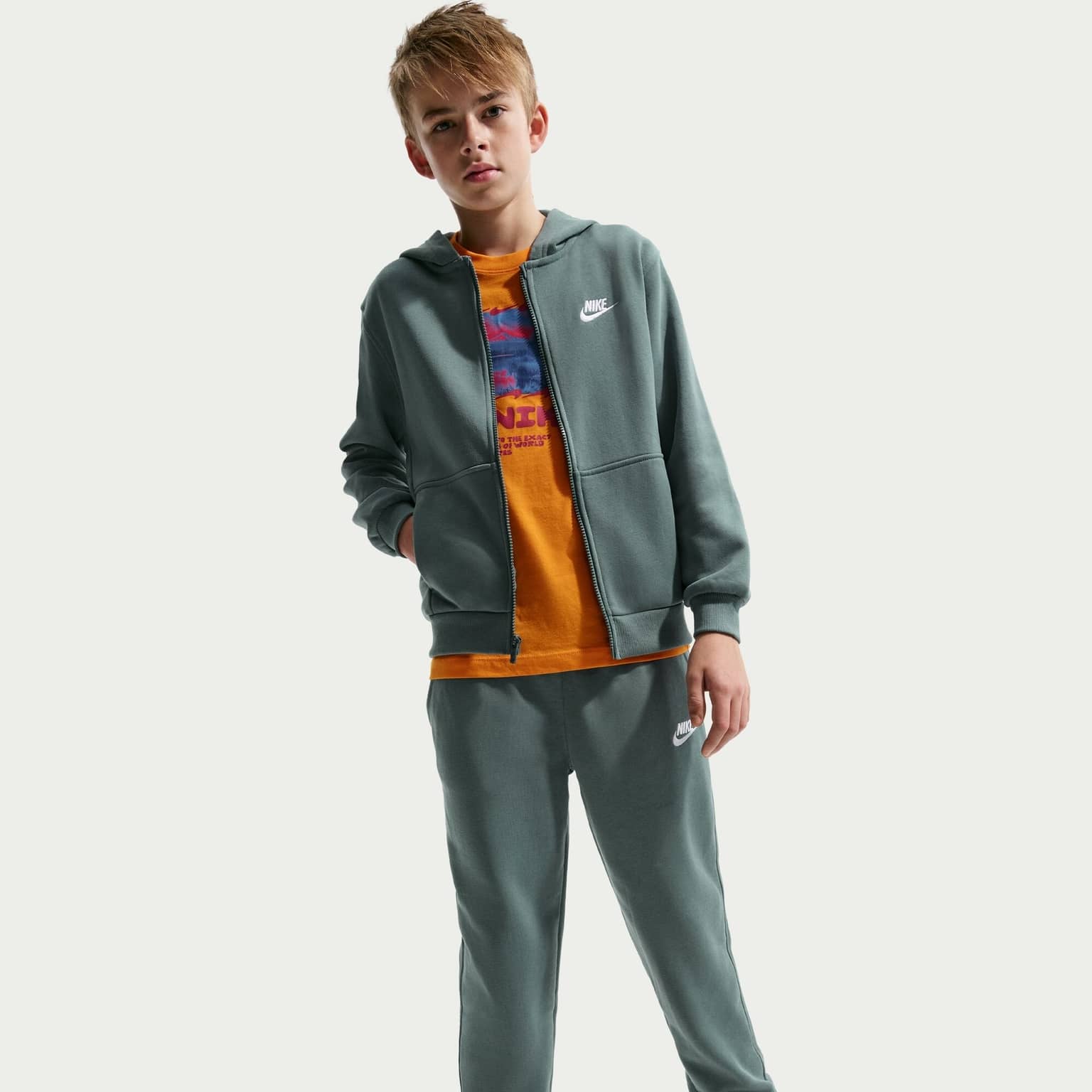 Nike Club Fleece French Terry Full-Zip Hoodie