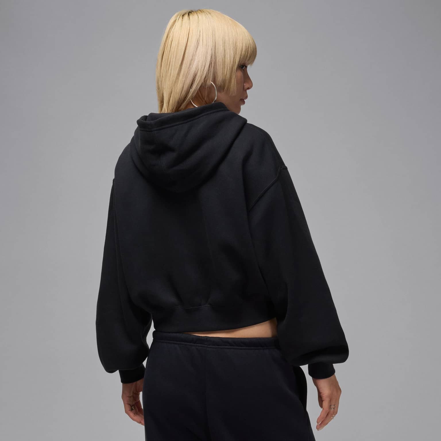 Jordan Brooklyn Fleece Cropped Full-Zip Hoodie 2