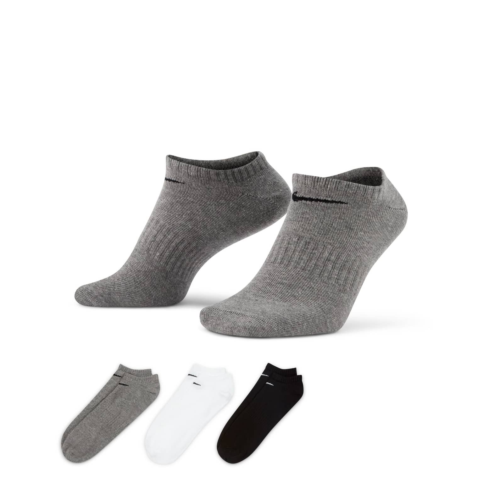 Nike Everyday Lightweight Training No-Show 3 Pairs Socks