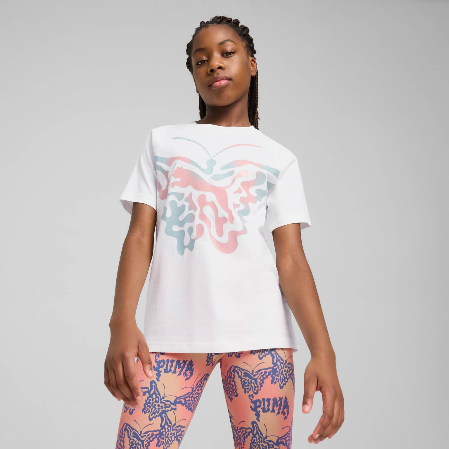 Puma Butterfly Vibe Logo Tee