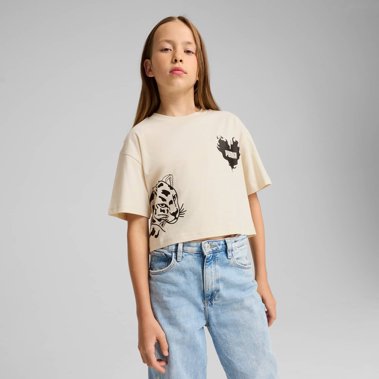 Puma Ess Graphic Short Length