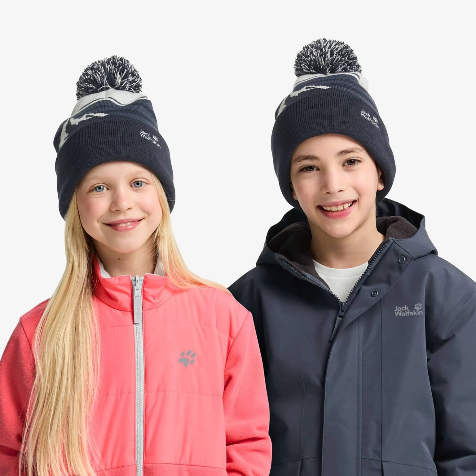 Jack Wolfskin Stripy Pompom