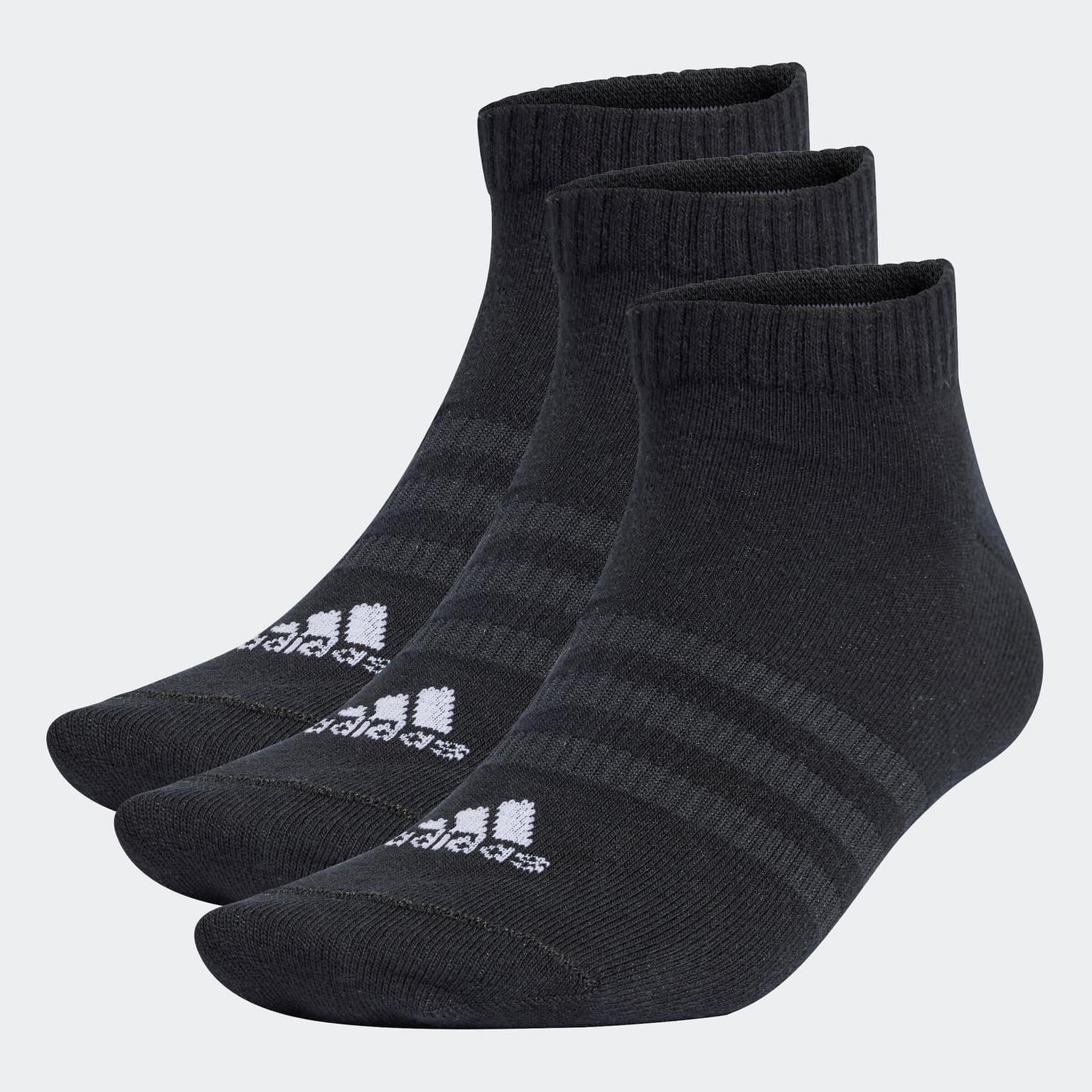 Adidas Thin and Light Sportswear Low-Cut Socks 3 Pairs