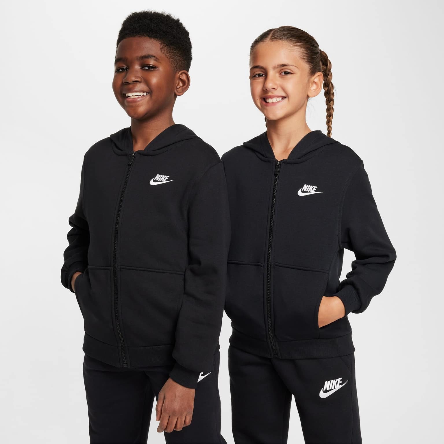 Толстовка Nike Club Fleece French Terry Full-Zip