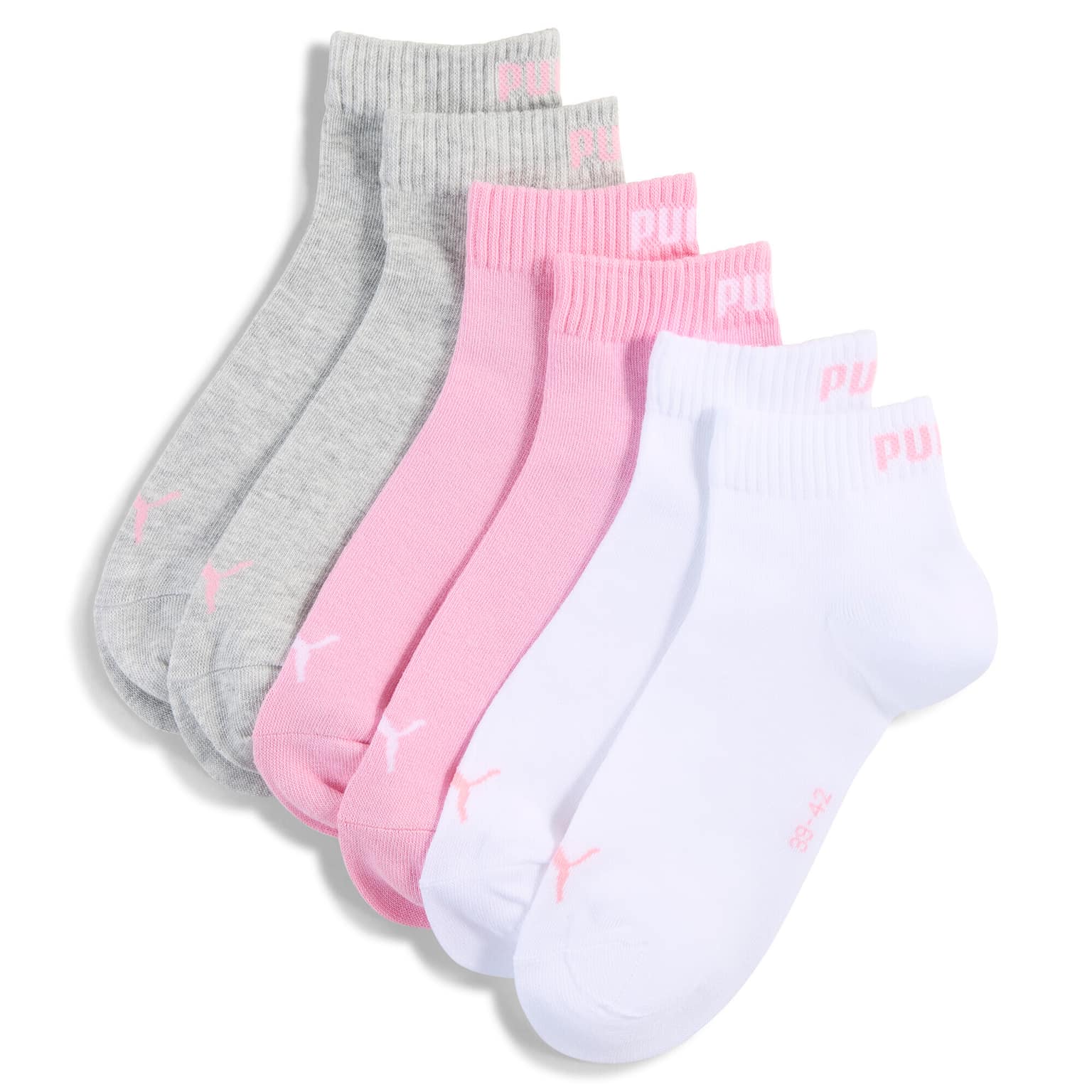 Ciorapi Puma Unisex Quarter Plain 3P