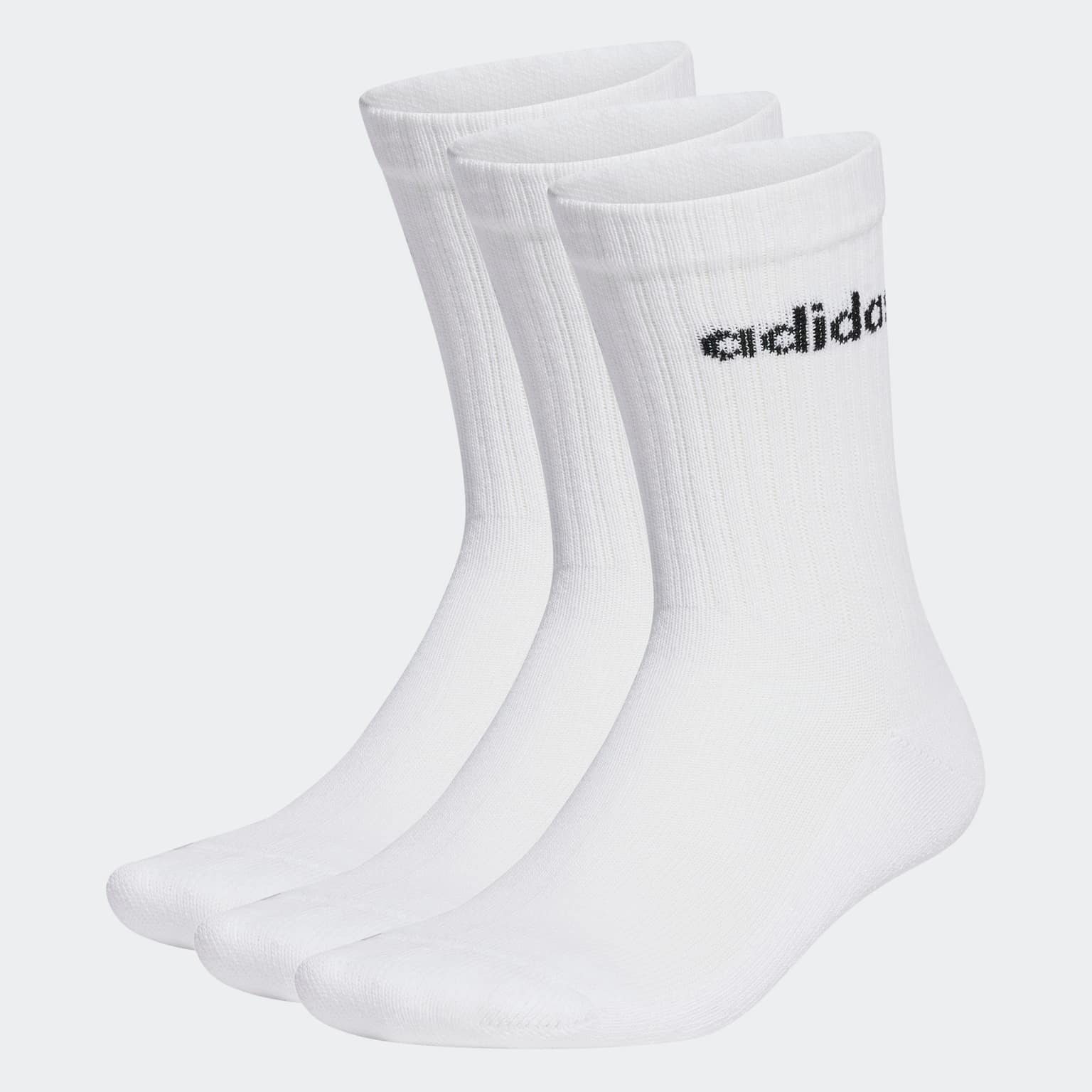 Adidas Cushioned Linear Crew 3P socks