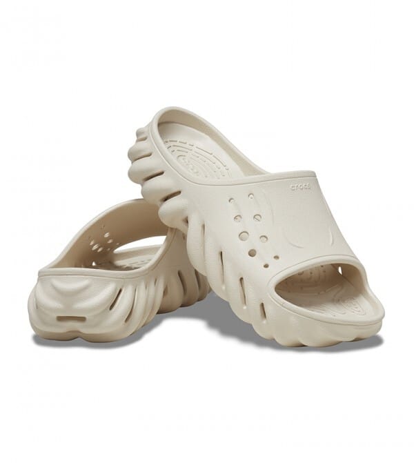 Saboți Crocs Echo Slide Stucco