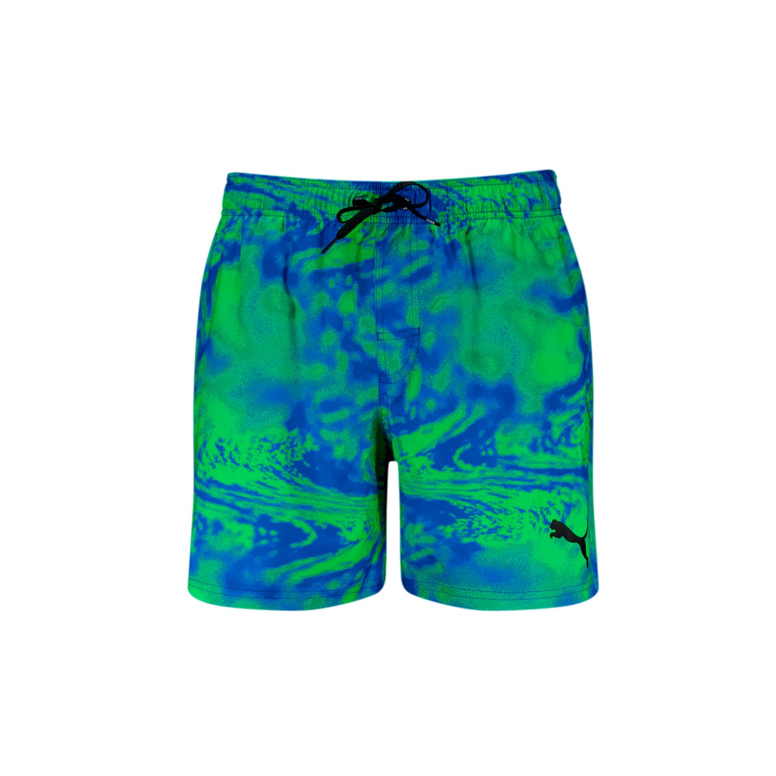 Puma Swim Men Printed Mid Shorts