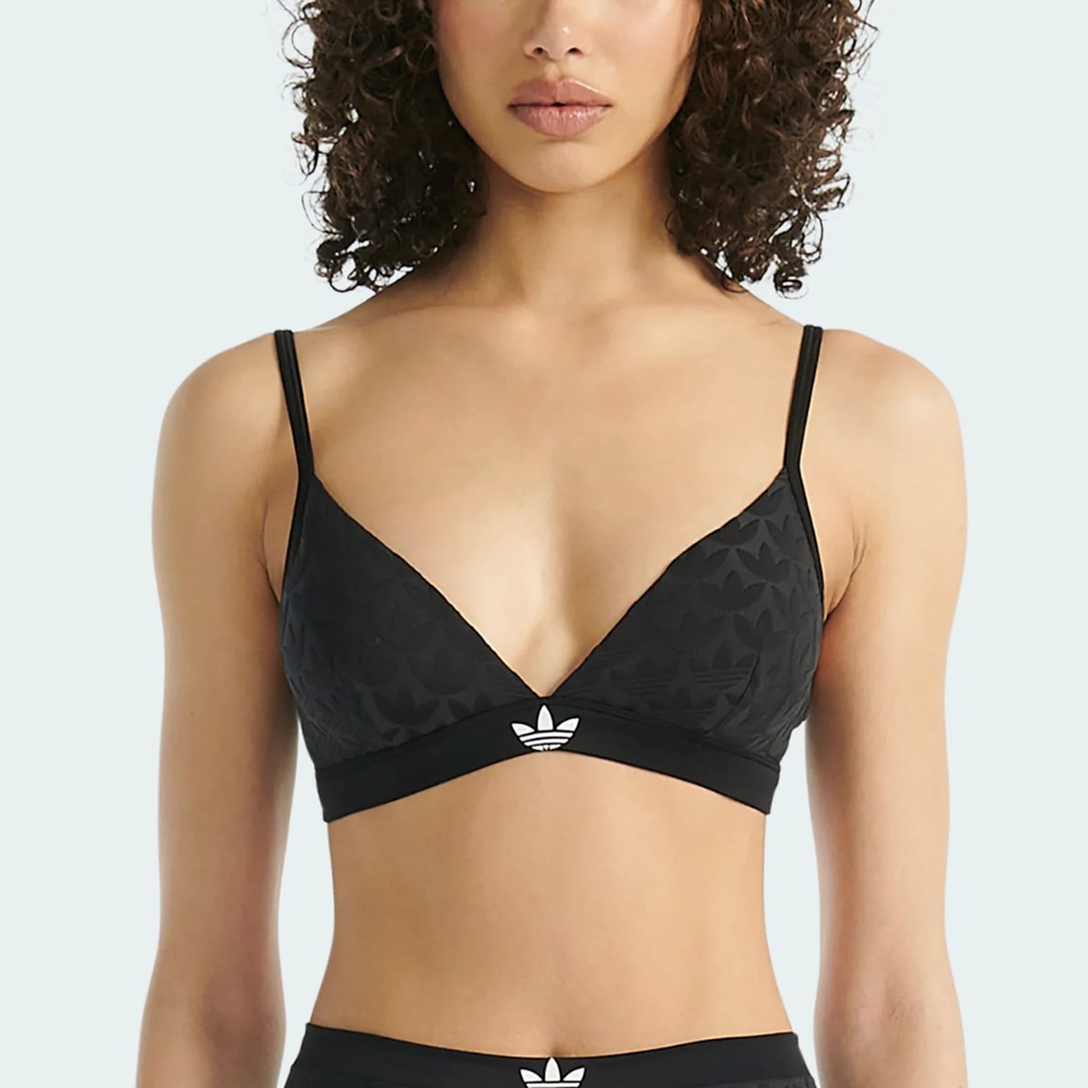 Adidas Microterrot Monogram Triangle Bralette