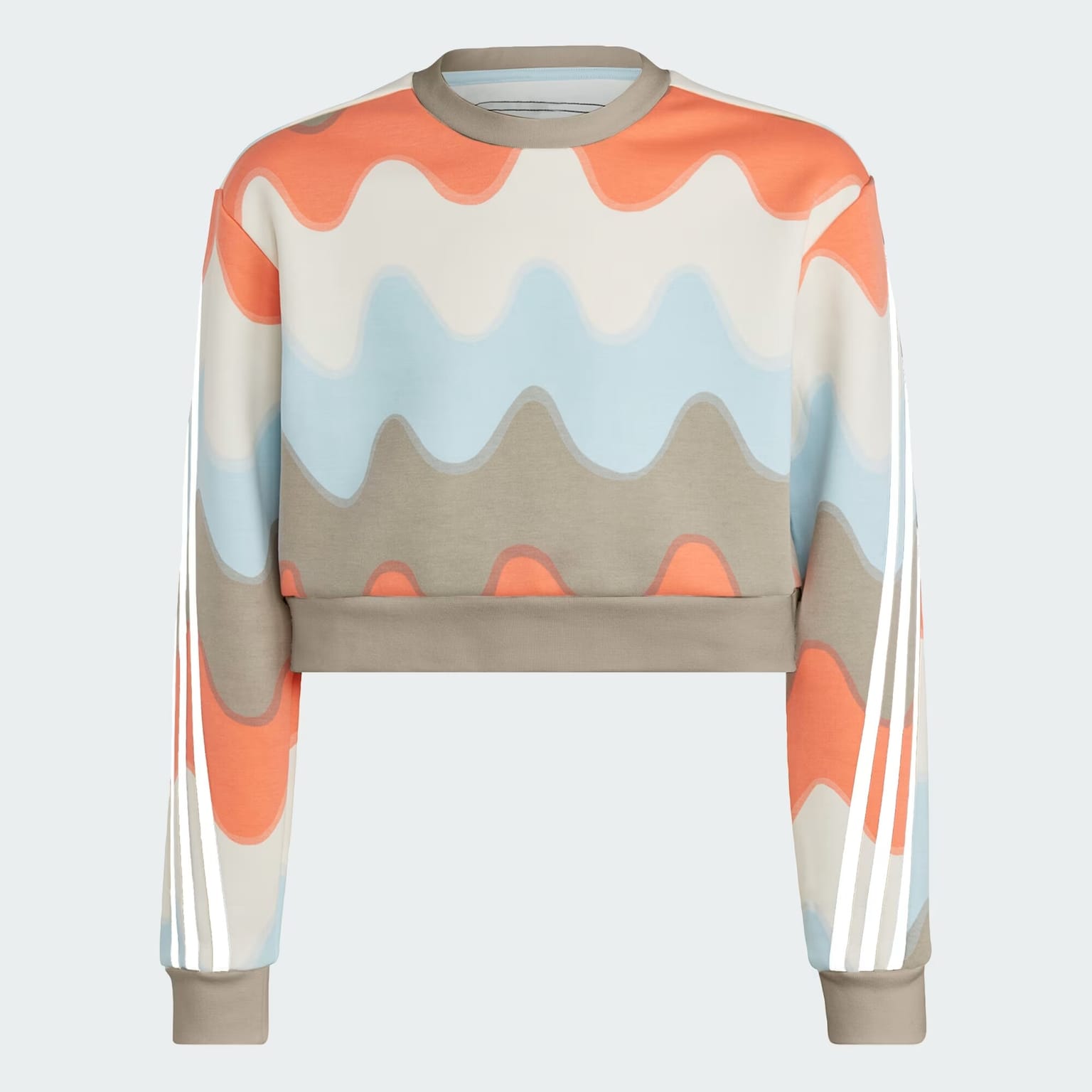 Adidas Marimekko Allover Print Cotton Sweatshirt