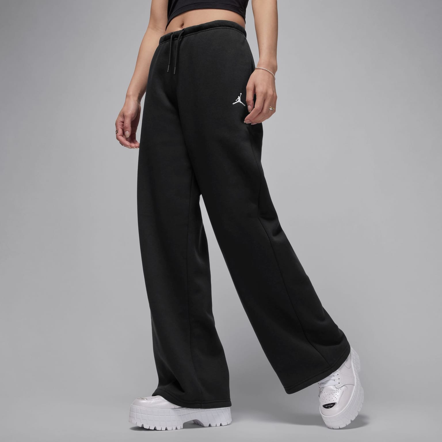 Jordan Brooklyn Fleece Open-Hem Pants