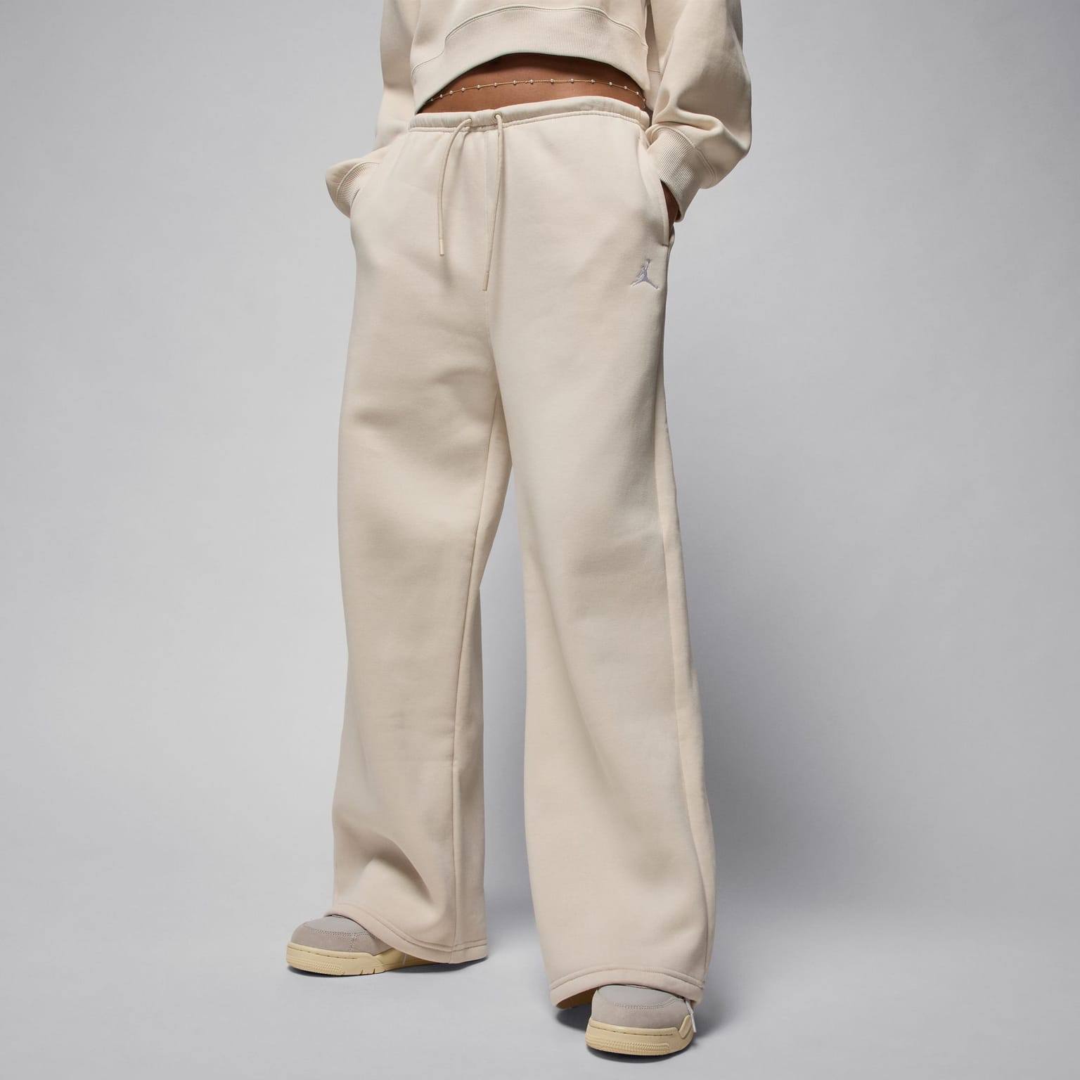 Jordan Brooklyn Fleece Open-Hem Pants