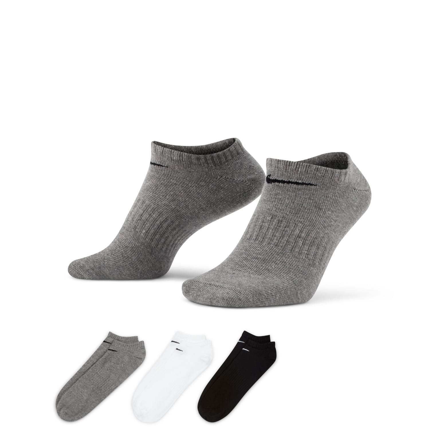Nike Everyday Lightweight Training No-Show 3 Pairs Socks